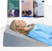 Orthopaedic Bed Wedge Pillow Memory Foam Adjustable Back Leg Support
