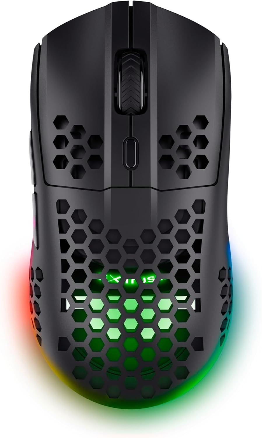 Ultralight Wireless Gaming Mouse 75g 80H RGB 4800 DPI Black