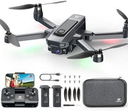 Foldable 1080P HD Camera Drone with 5G FPV, Brushless Motor & 40Min Flight