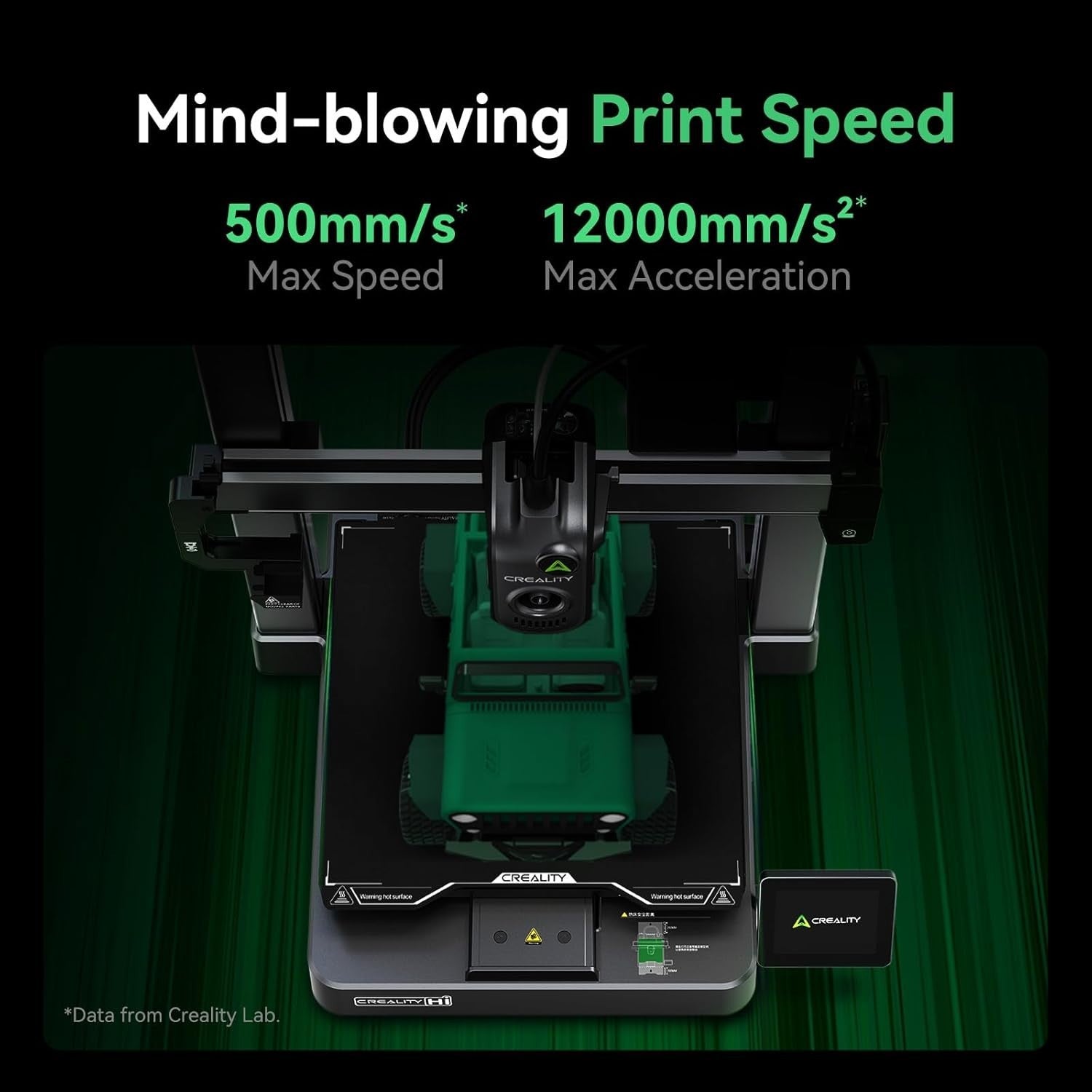 Multi-Color High-Speed 3D Printer 500mm/s Auto Level RFID CFS