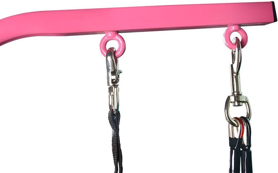 Adjustable Dog Grooming Arm 36in Clamp with Safety Loop for Small Medium Dogs