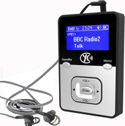 Portable DAB+ FM Radio MP3 Player SD Recordable Rechargeable