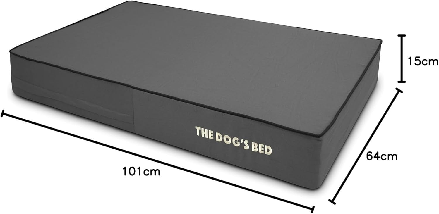 Large Orthopedic Memory Foam Dog Bed 101x64x15cm Washable
