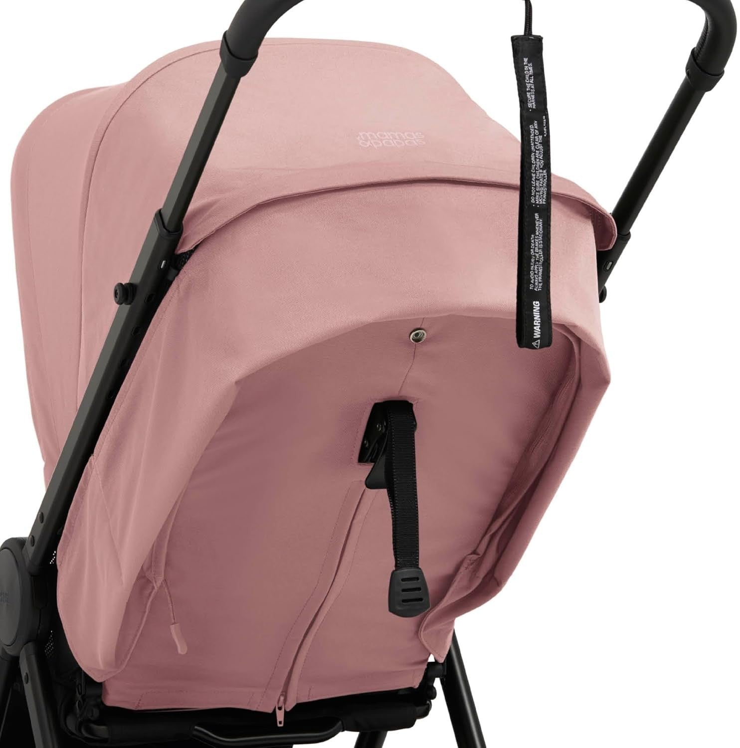 Lightweight Baby Travel Stroller Peony Pink Compact Fold Lie-Flat Seat Newborn