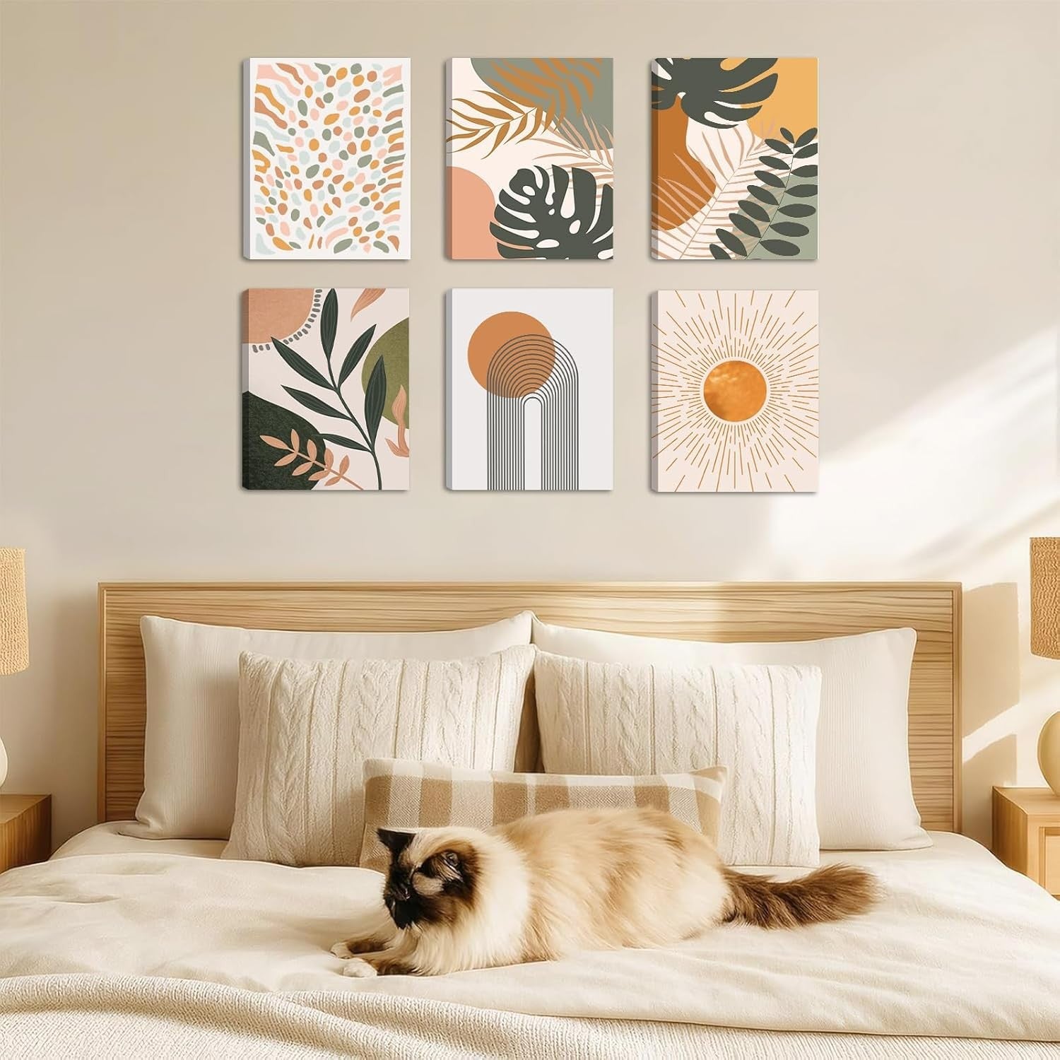 3-Piece Fruit Canvas Art 28x35cm Orange Lemon Strawberry