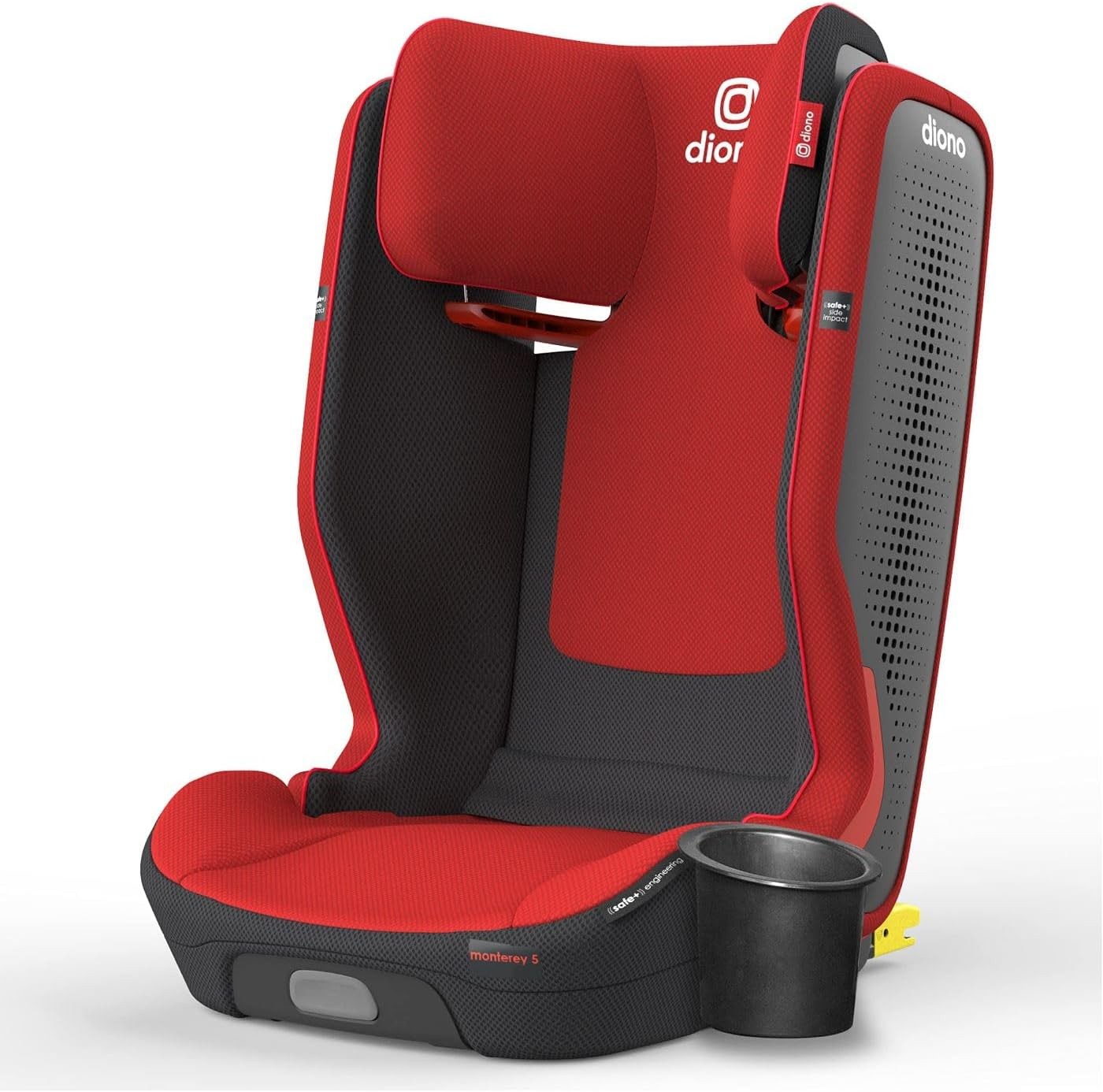 i-Size High Back Booster Car Seat ISOFIX Foldable Compact