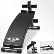 Foldable Adjustable Sit-Up Bench 150kg Compact Home Gym Trainer