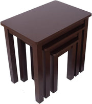 Walnut Brown End Table Side Accent Furniture Rectangular Engineered Wood 8kg