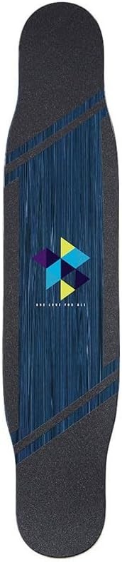 44" Neon Longboard Skateboard Tapete Deck Canadian Maple Multi-Colour