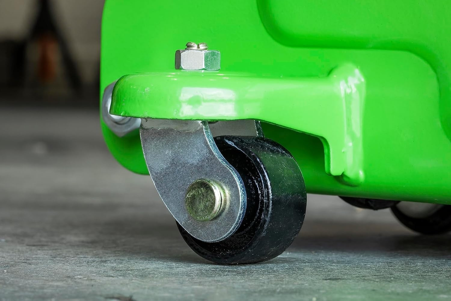 2 Ton Hi-Vis Hydraulic Trolley Jack 130–330mm Short Chassis w/ Case