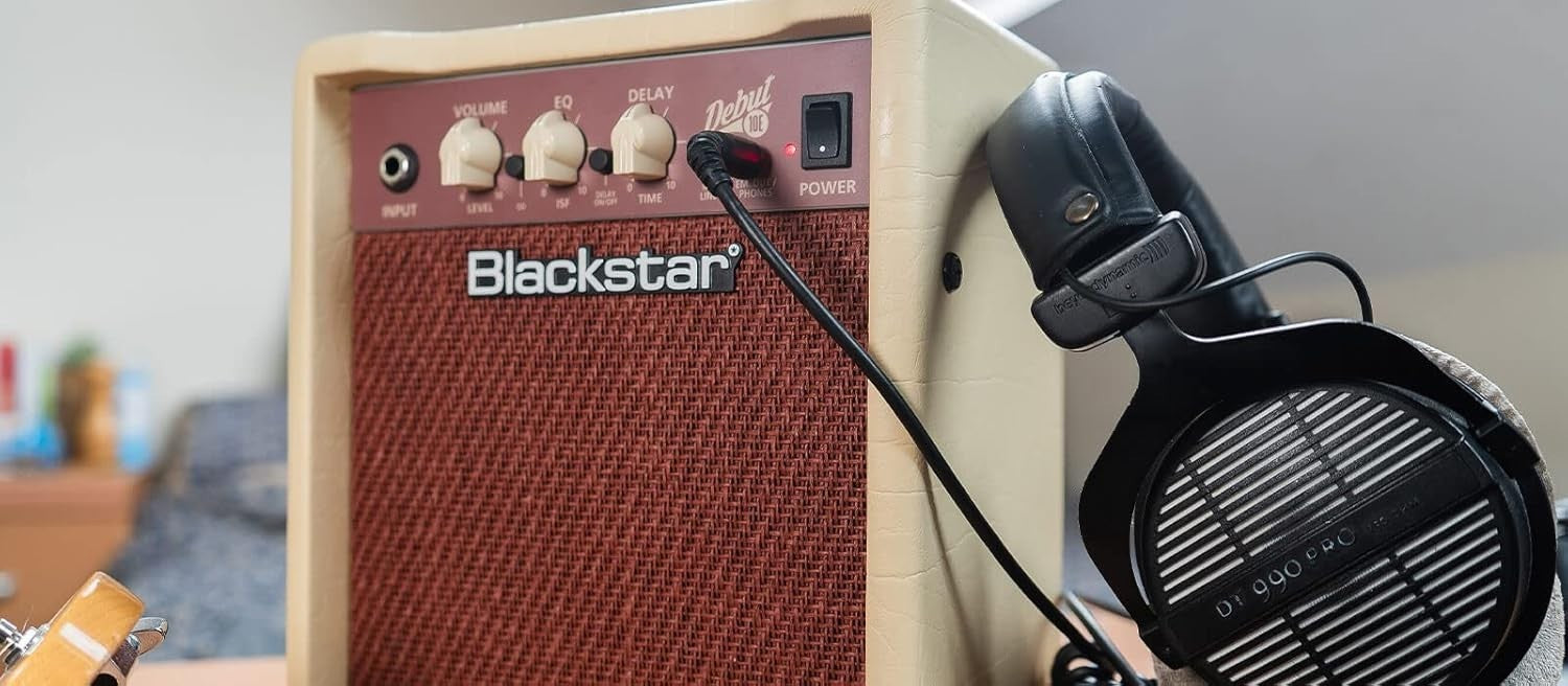 Debut 10E 10W Beginner Guitar Amp Combo Delay MP3 Line In Headphone