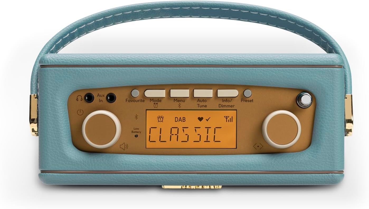 Portable DAB DAB+ FM Radio Bluetooth Retro Dove Egg