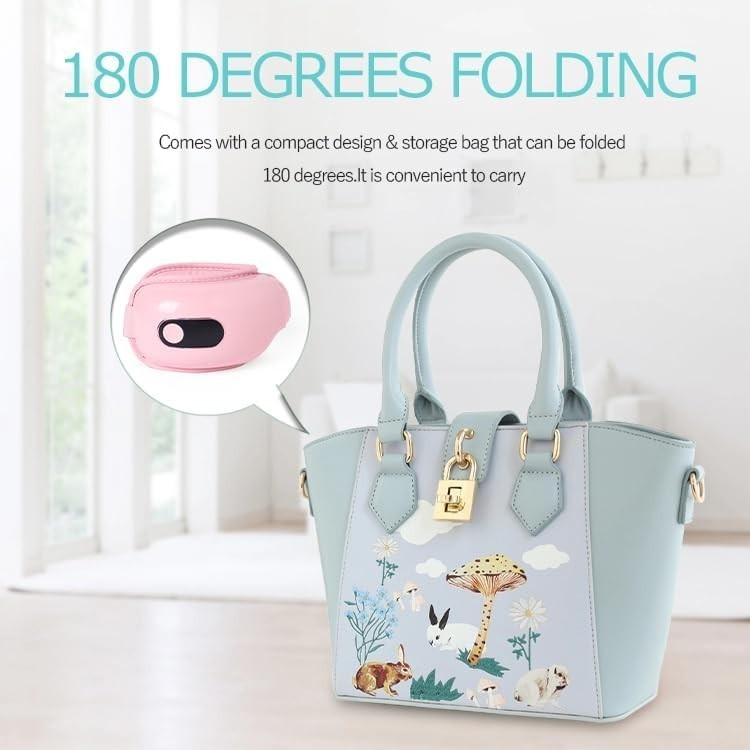 Heated Eye Massager Airbag Kneading Vibration Bluetooth