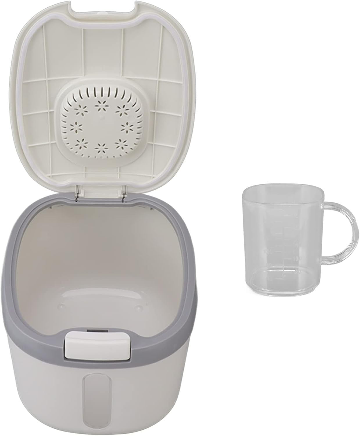 15KG Airtight Rice Storage Container w Measuring Cup
