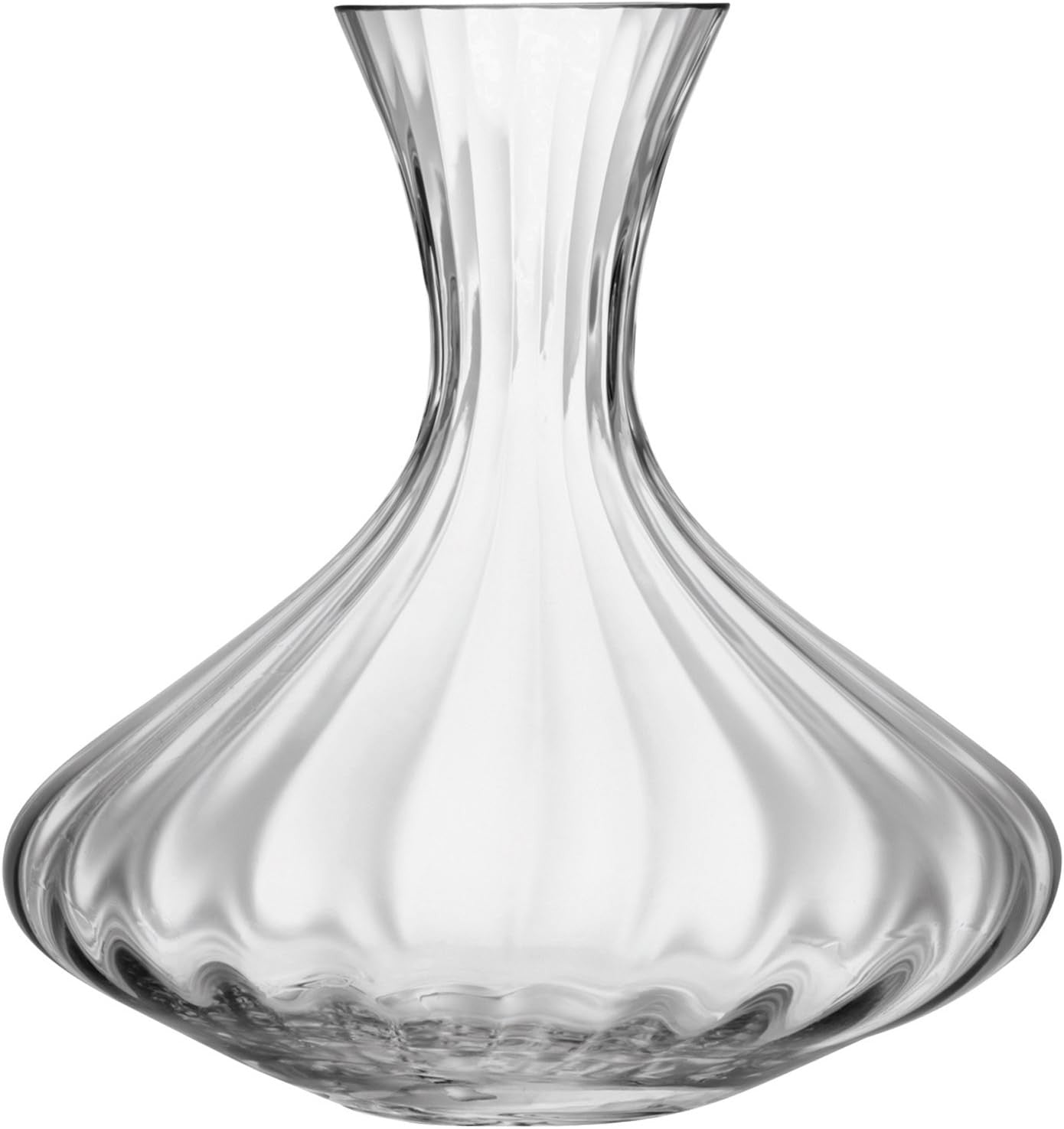 Handmade 1.8L Crystal Wine Carafe – Mouthblown Aerator Decanter Elegant Gift