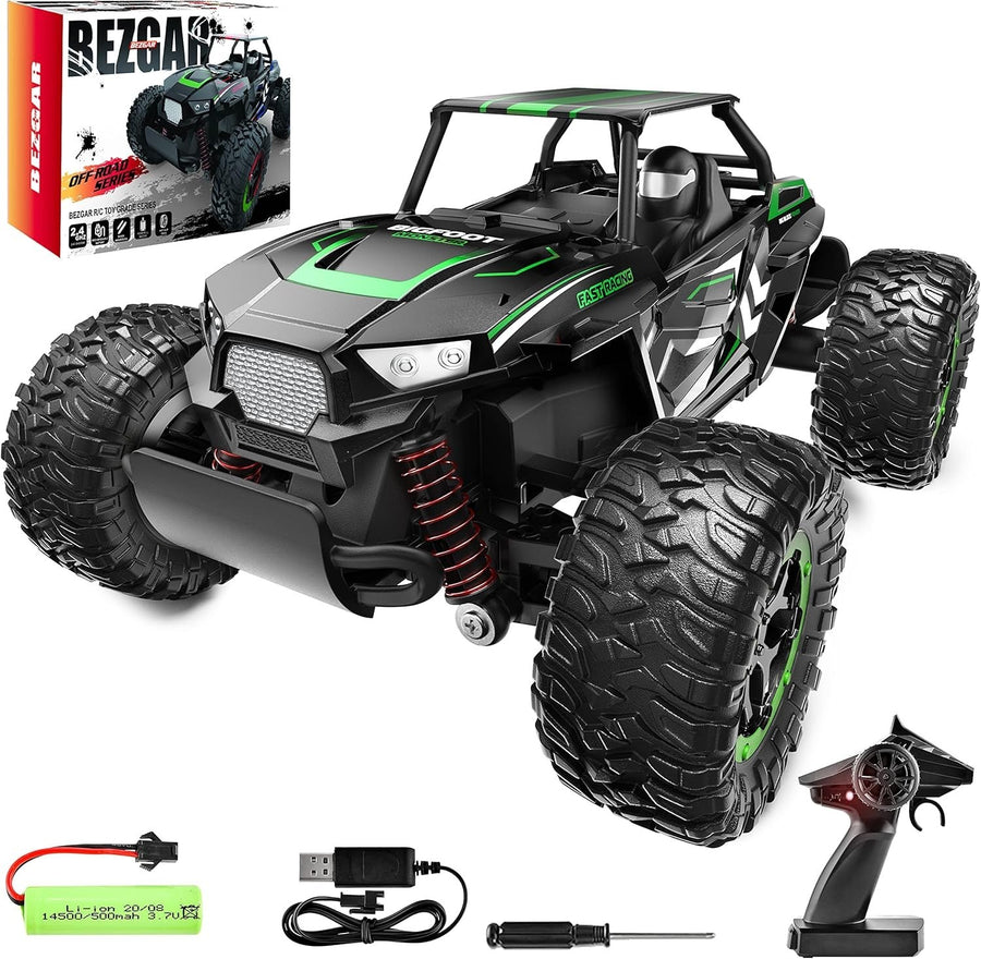 1:20 RC Monster Truck 15KMH Fast 2WD Off Road Car Rechargeable Remote Control