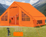 4 Person Inflatable Camping Tent with Pump Waterproof Air House
