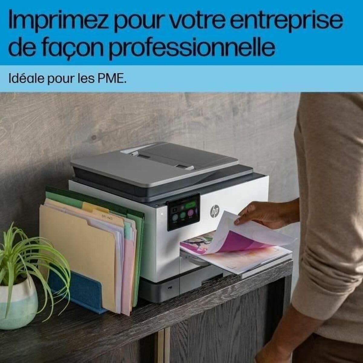 All-in-One Colour Printer 9135e | White | Duplex | Print Copy Scan | A4