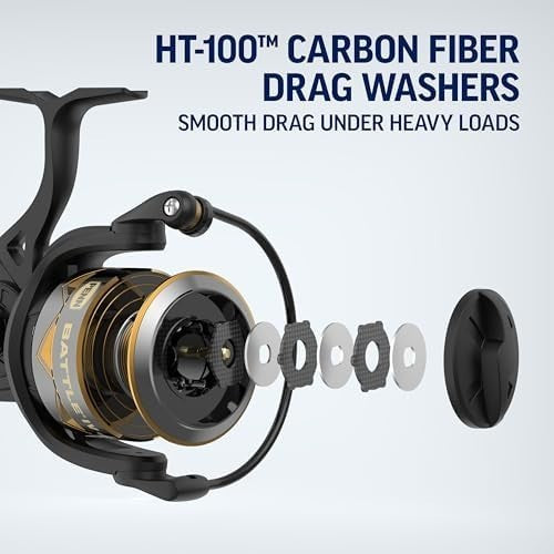 Saltwater Spinning Rod & Reel Combo | 7' Graphite Battle Fishing Kit