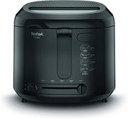 Compact Deep Fat Fryer 1kg Capacity Adjustable Temp Cool Touch Easy Clean