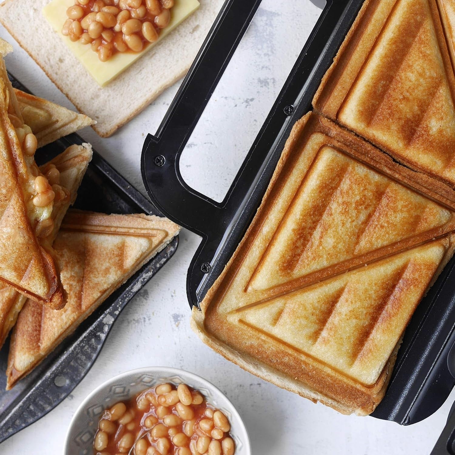 Ultimate Deep Fill 2-Slice Toastie Maker with Removable Non-Stick Plates