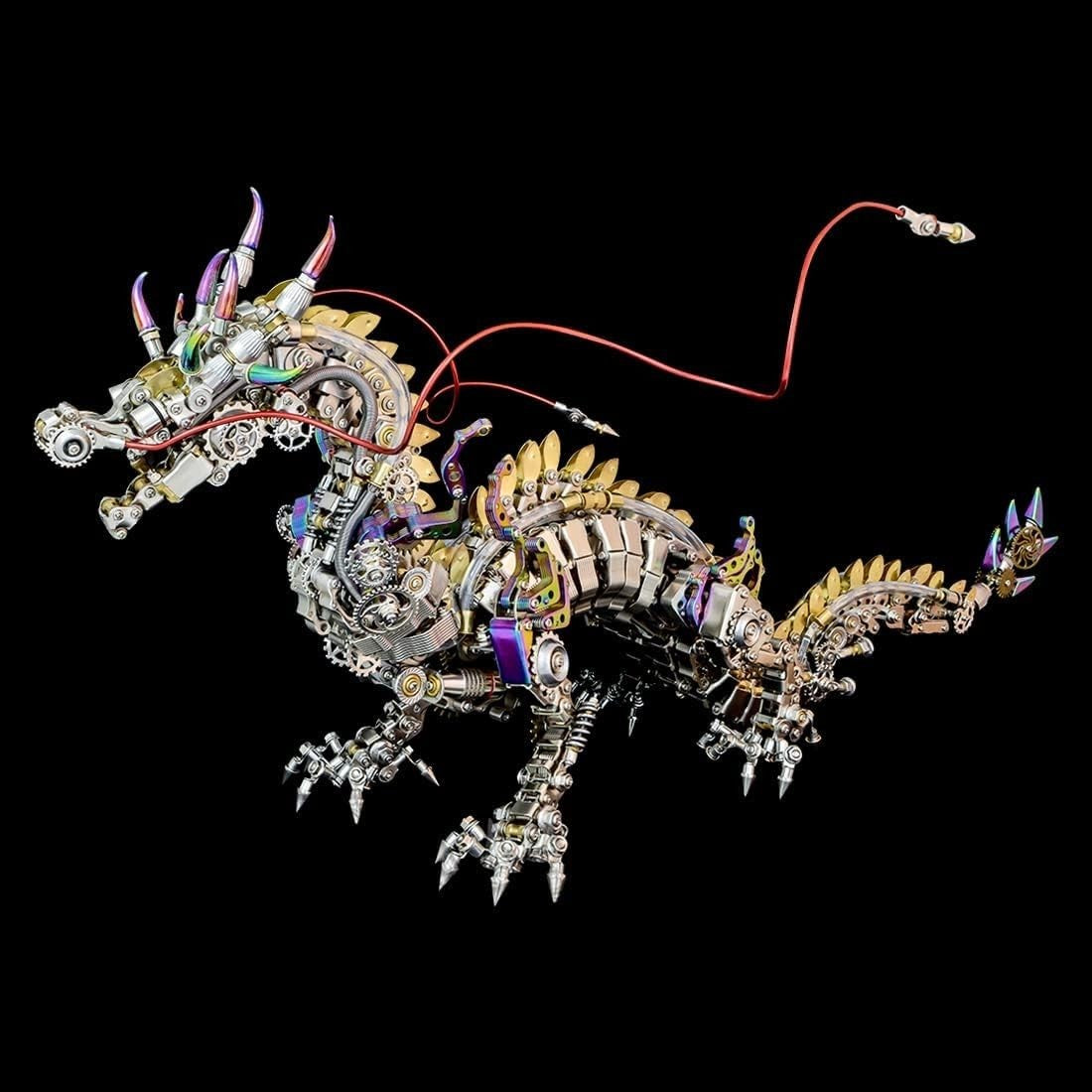 Large 3D Metal Dragon Puzzle 2030PCS Steampunk DIY Model Kit Decor