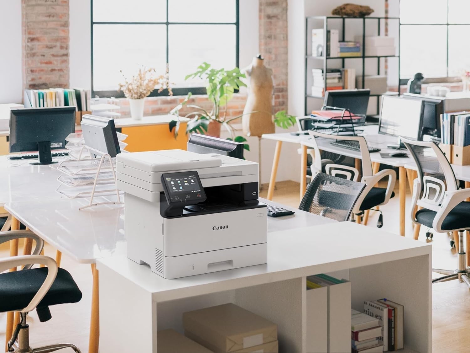 Wireless Mono Laser Printer 3-in-1 | 40ppm Print, 100ipm Scan, A4