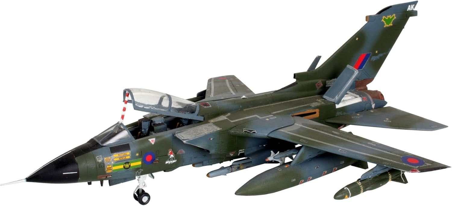 Unbuilt Tornado GR.1 RAF Model Kit 1:72 Scale Plastic Aircraft DIY Gift