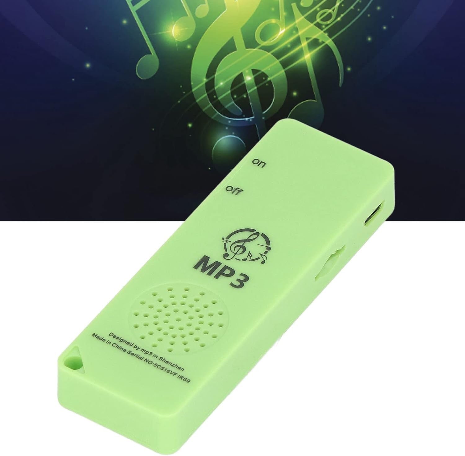 Mini MP3 Player Lossless Sound Portable 64GB Support Green
