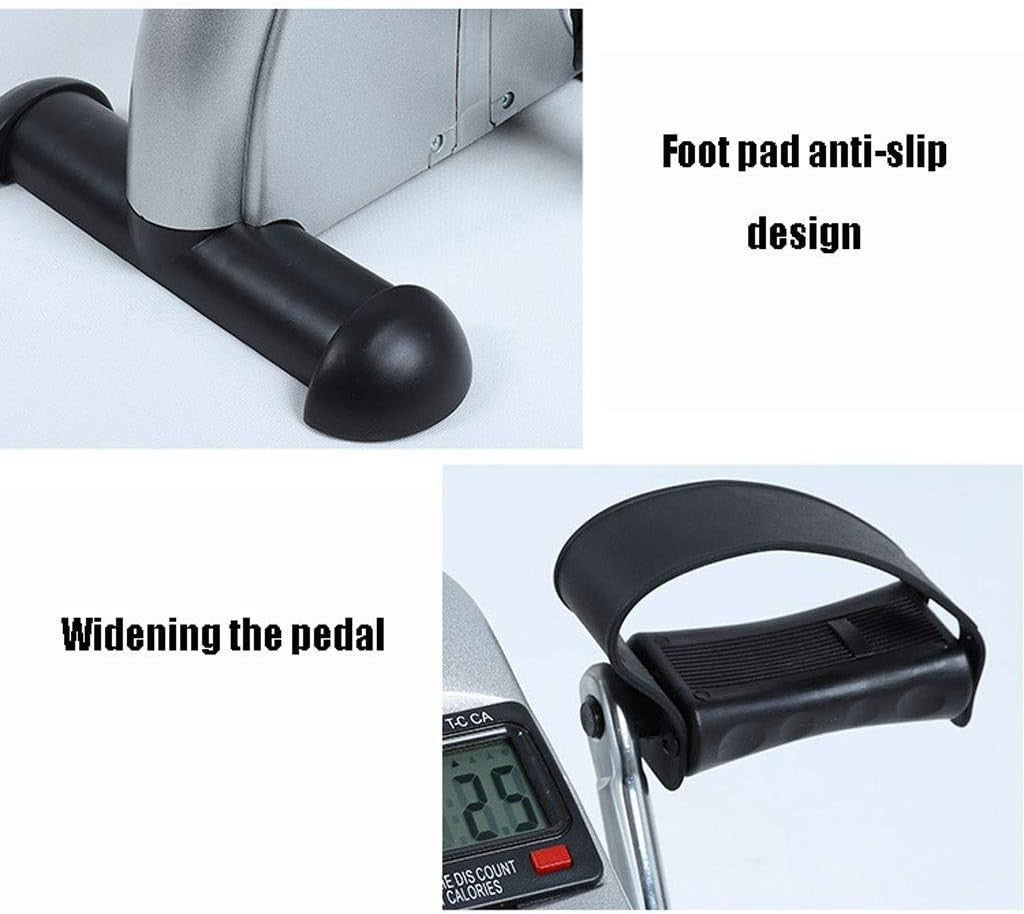 Seated Pedal Trainer Adjustable Resistance LED Arm Leg Rehab