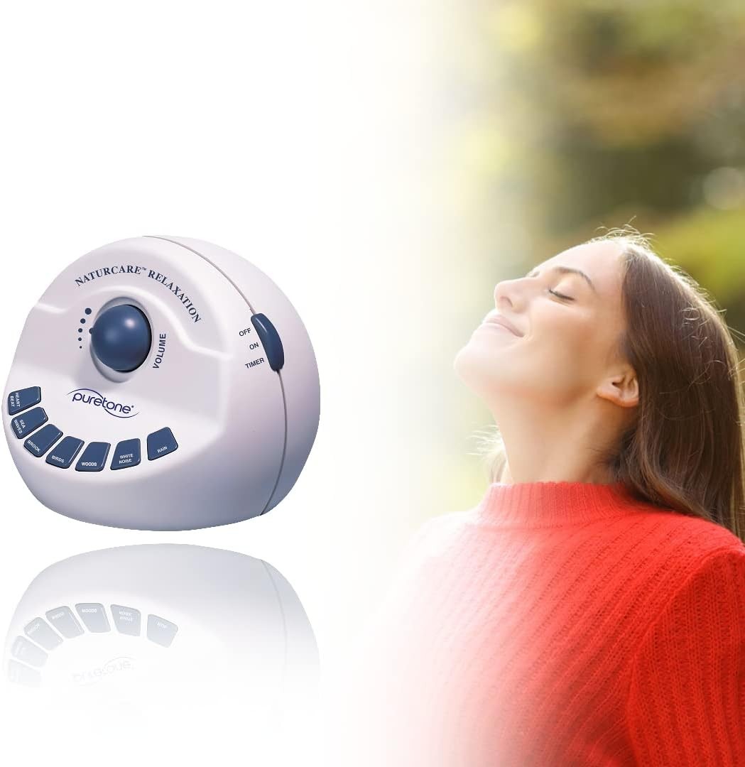Tinnitus Relief Sound Machine White Noise Natural Sounds Sleep Aid Baby Adult