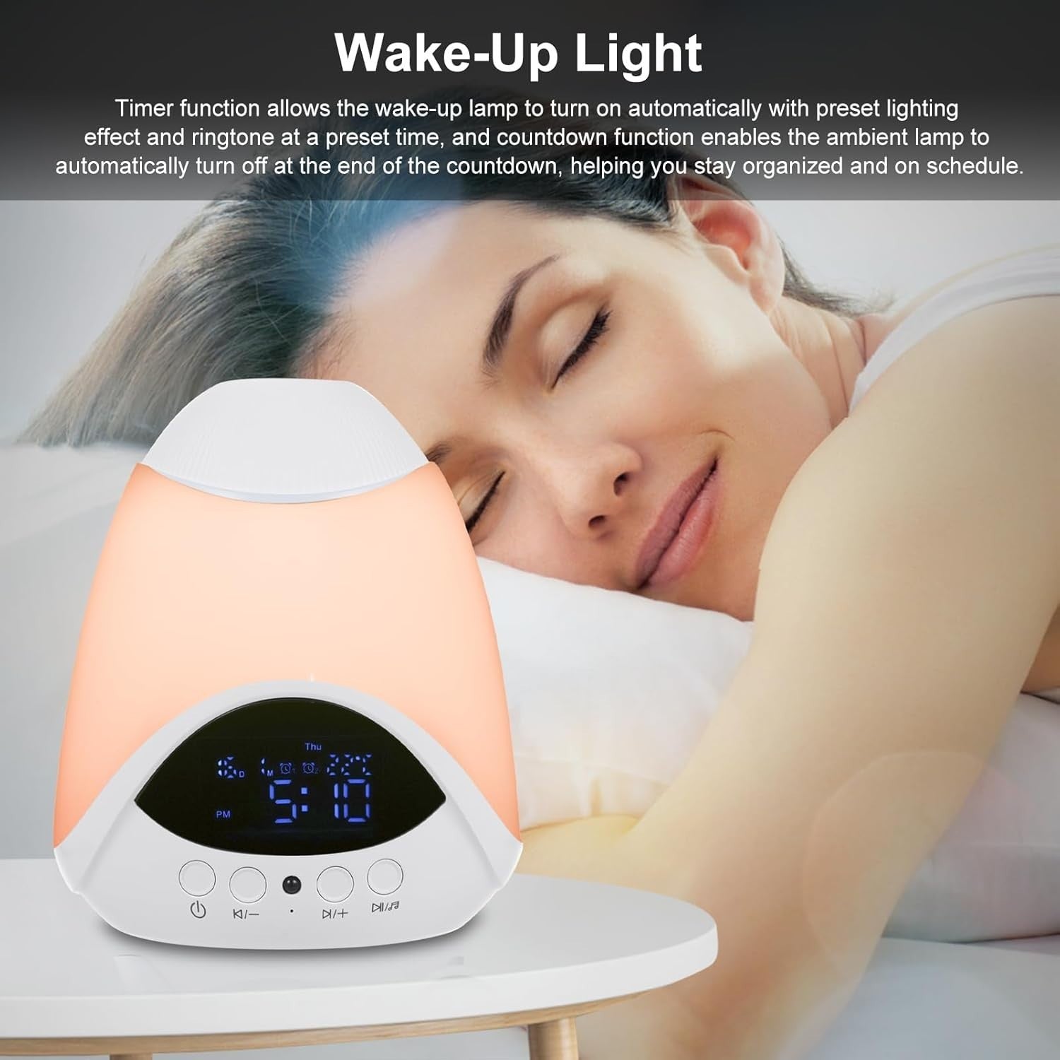 10-in-1 White Noise Machine with Star Projector, Night Light & Timer
