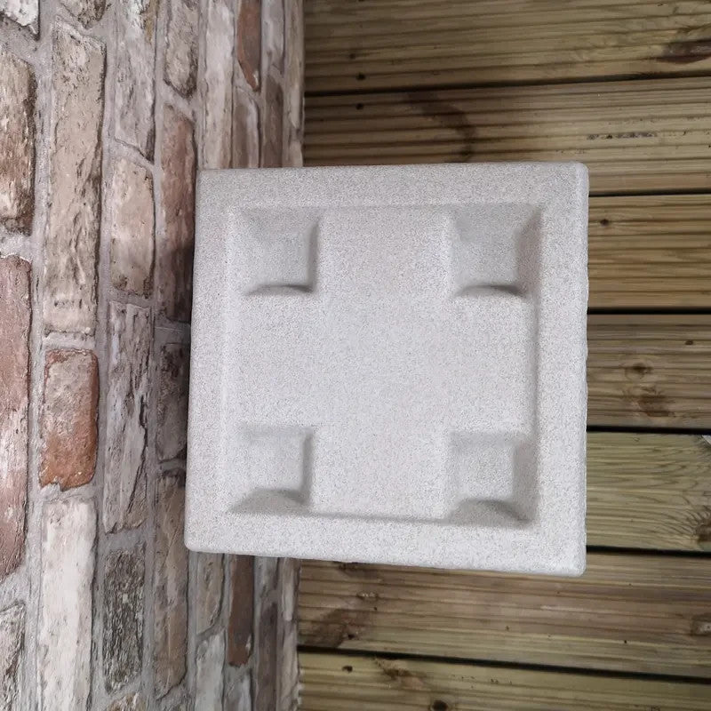 Tall Stone Effect Slate Garden Planter 45cm Indoor Outdoor Frostproof