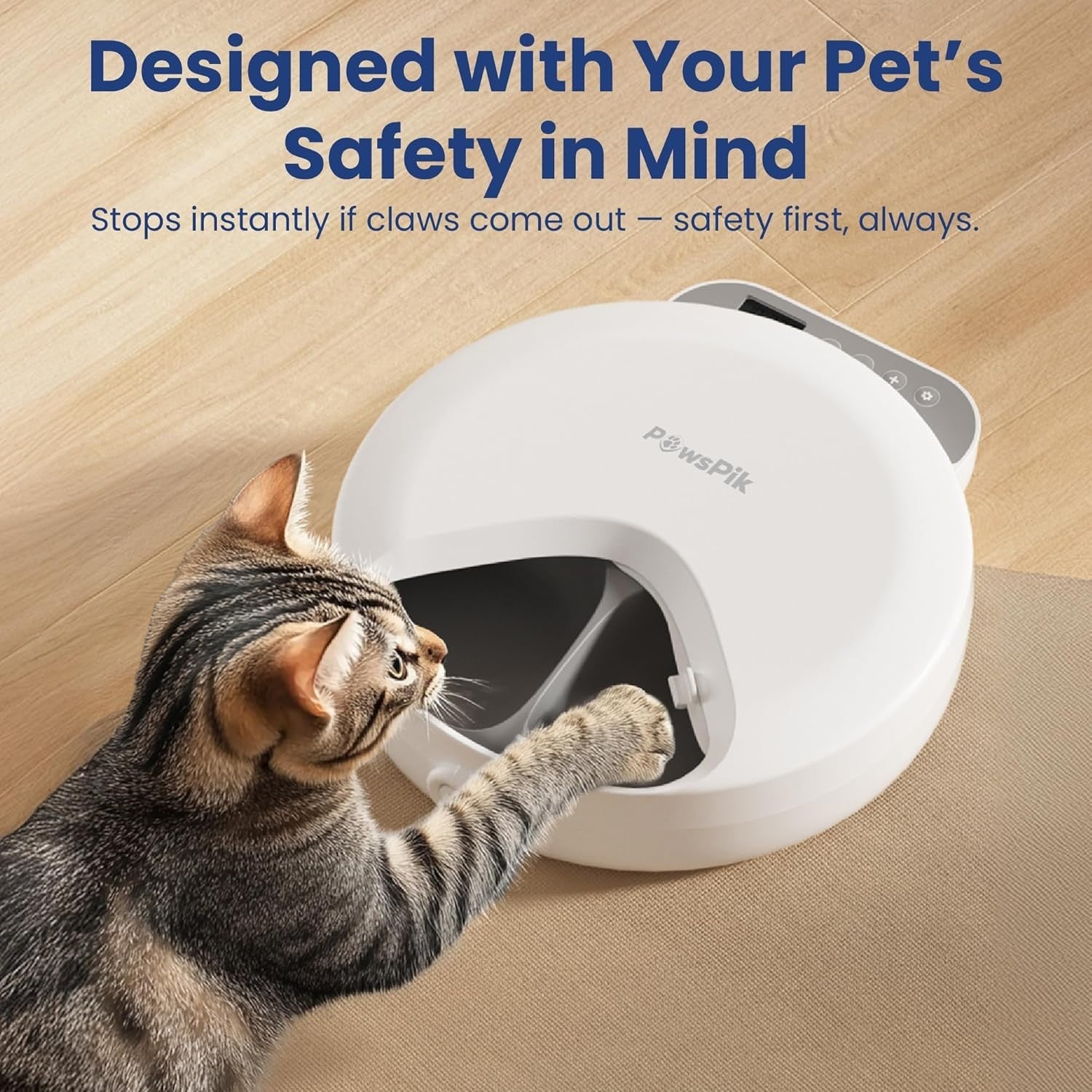 Automatic Pet Feeder 4 Meal Timer Wet Dry Food Dispenser Ice Packs LCD