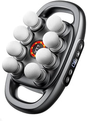 8 Head Deep Tissue Massage Gun 16 Drive Powerful Muscle Relaxer 30 Levels