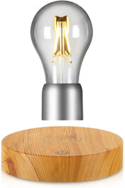 Glossy Magnetic Levitating LED Light Bulb Floating Desk Lamp