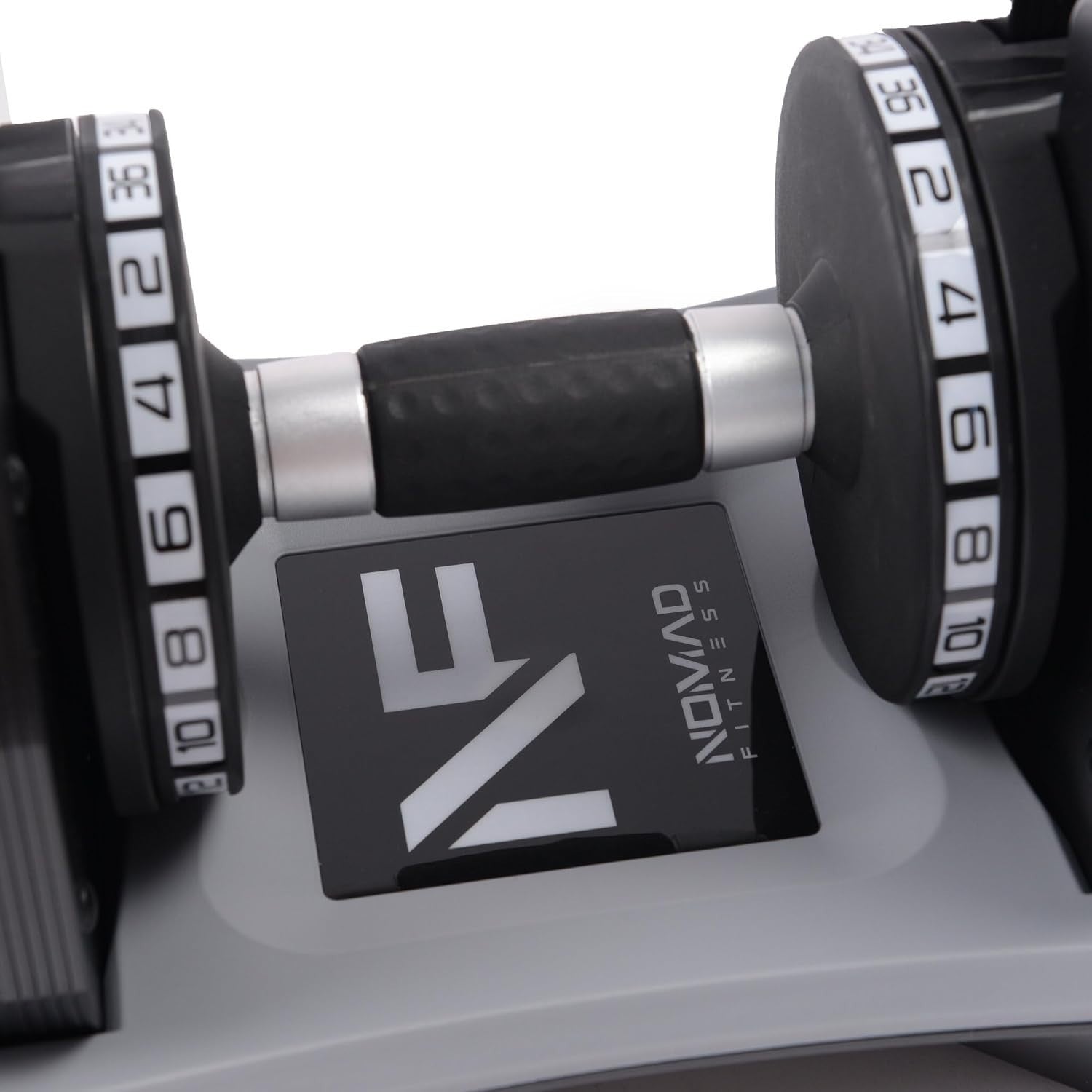 Adjustable Dumbbells Pair 2–36kg 18-in-1 Heavy Weights Home Gym Set