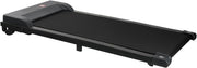 Under Desk Walking Pad Treadmill 4% Incline Portable Home Office Grey