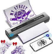 Portable A4 Tattoo Stencil Printer Wireless Bluetooth Inkless