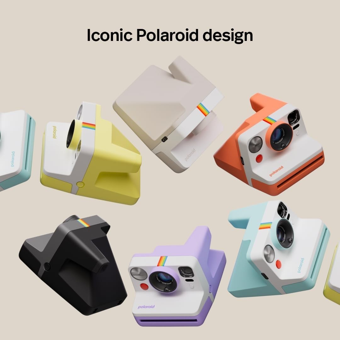 Instant Camera Black Autofocus Self Timer Analog Photo Camera