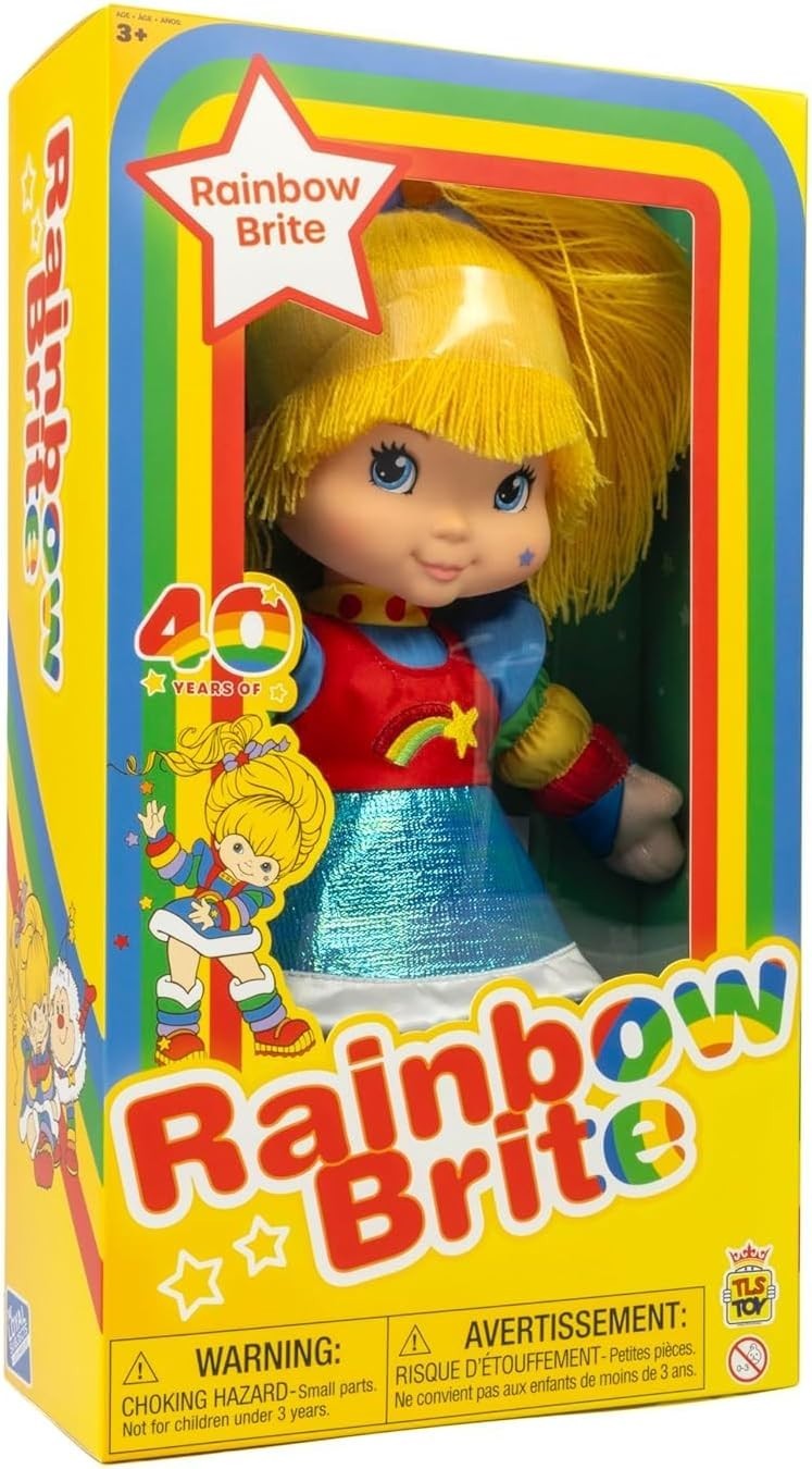 12in Plush Doll Yarn Hair Soft Body Retro Style Collectors Gift Toy
