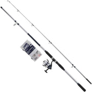 Surf Spinning Rod Reel Combo 3m Sea Fishing Tackle Kit w/ Hard Case