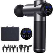 Deep Tissue Massage Gun 99 Speed LCD Percussion Muscle Recovery Kit