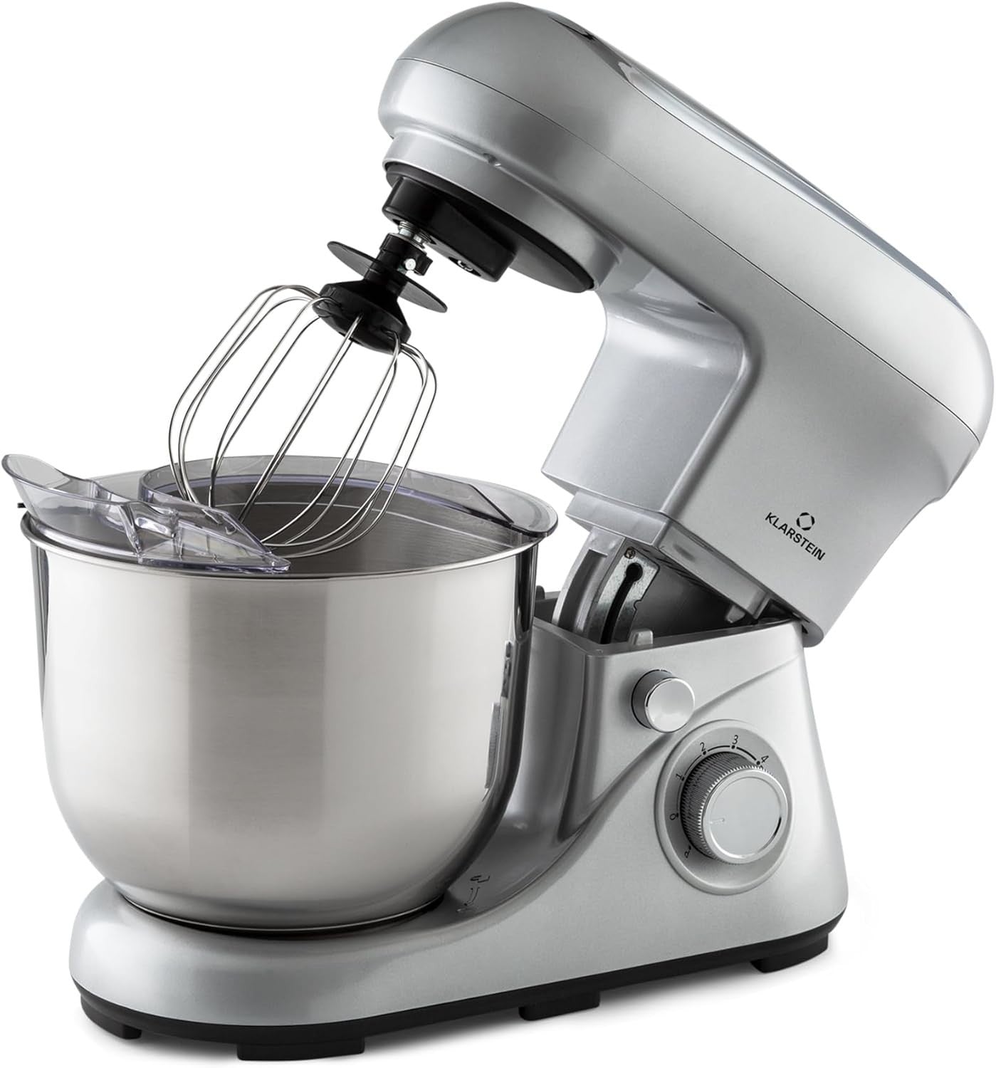 5L Silver Stand Mixer 1300W 6-Speed Planetary Baking & Dough Machine