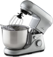 5L Silver Stand Mixer 1300W 6-Speed Planetary Baking & Dough Machine