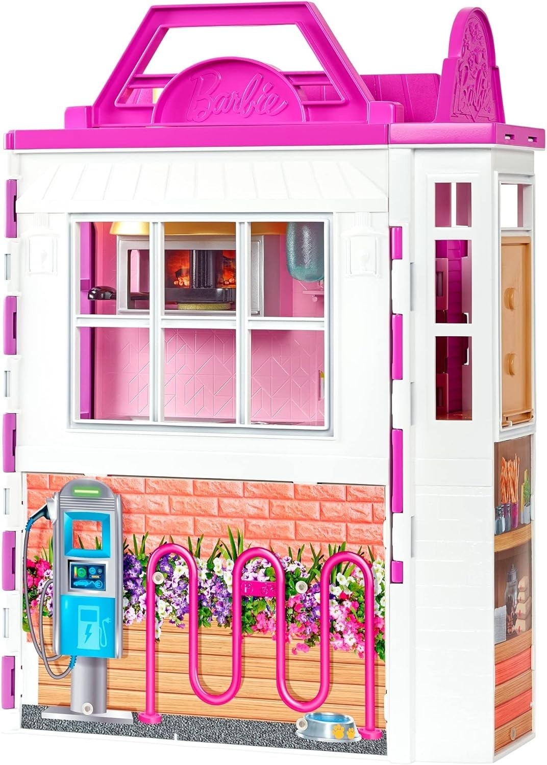 Kids Restaurant Playset Kitchen Pizza Oven Grill Toy Set 30+ Pieces