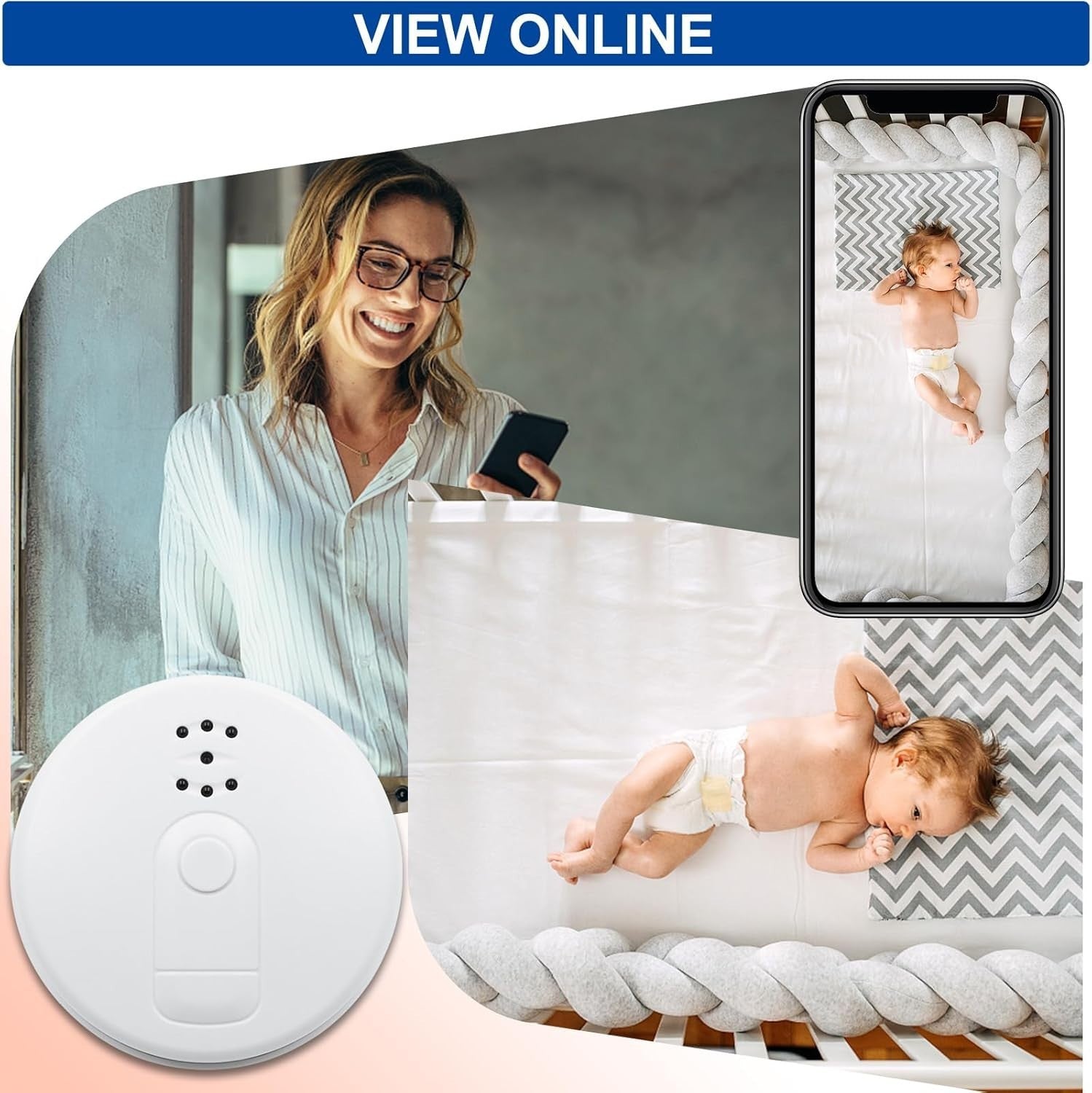 1080P WiFi Home Security Camera Motion Detection Night Vision Remote App