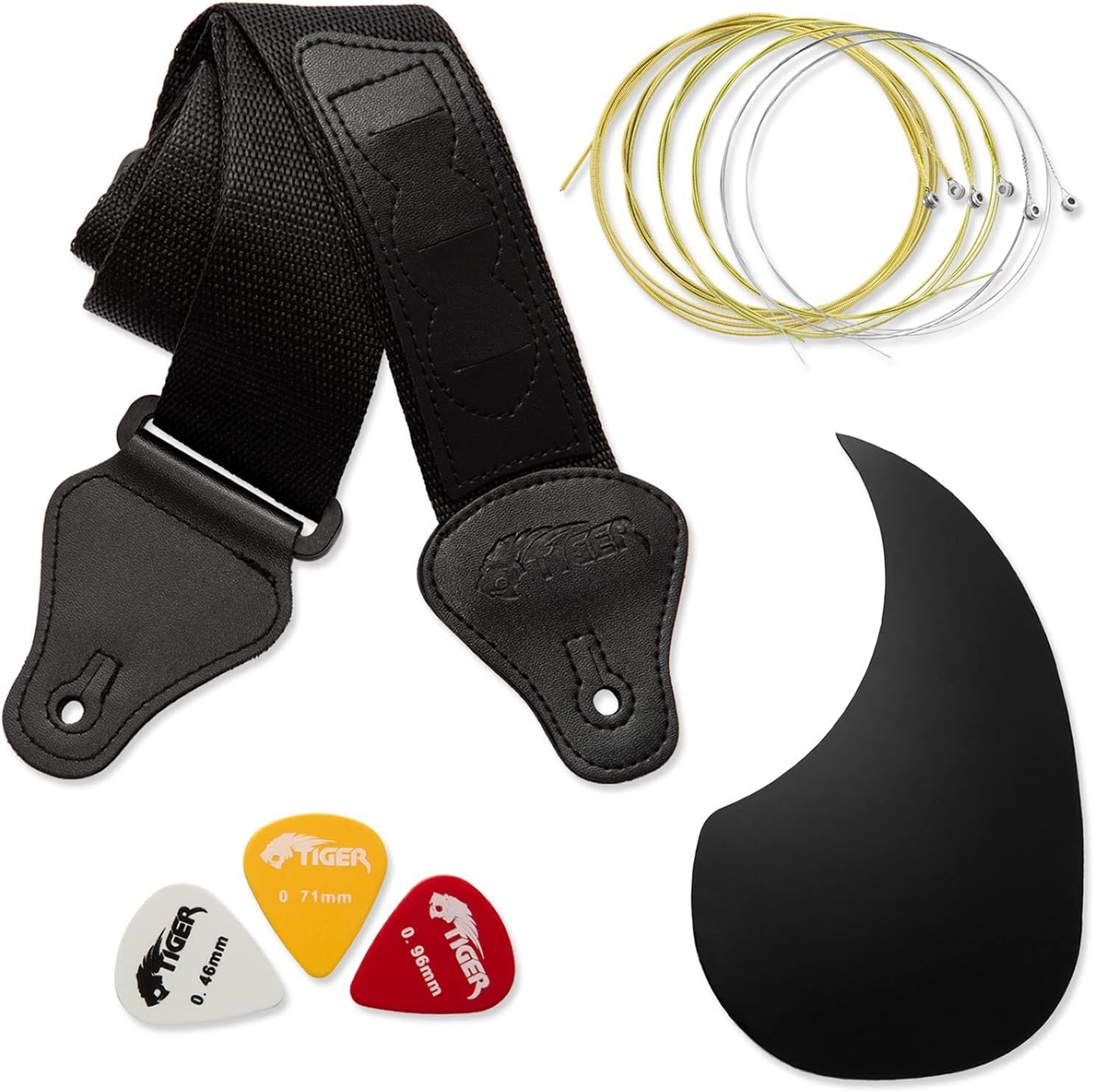 Full Size Cutaway Acoustic Guitar Starter Kit Sunburst