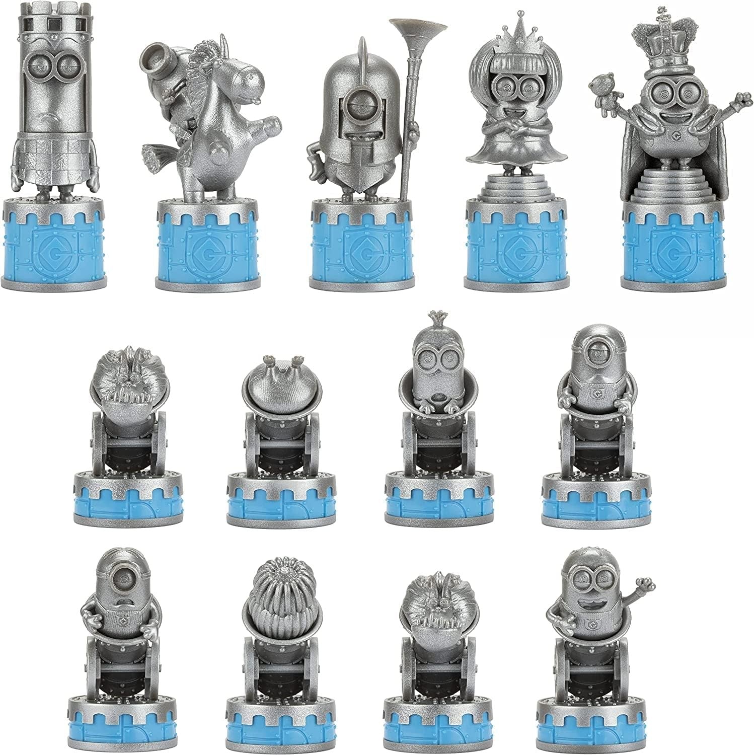 Minions Medieval Mayhem Chess Set – Detailed Figures & 18.5" Board Gift