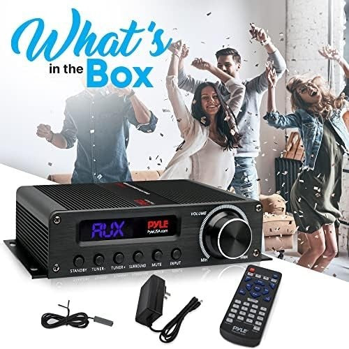 100W 5.1 Home Theater Amplifier Bluetooth HDMI AUX FM Stereo